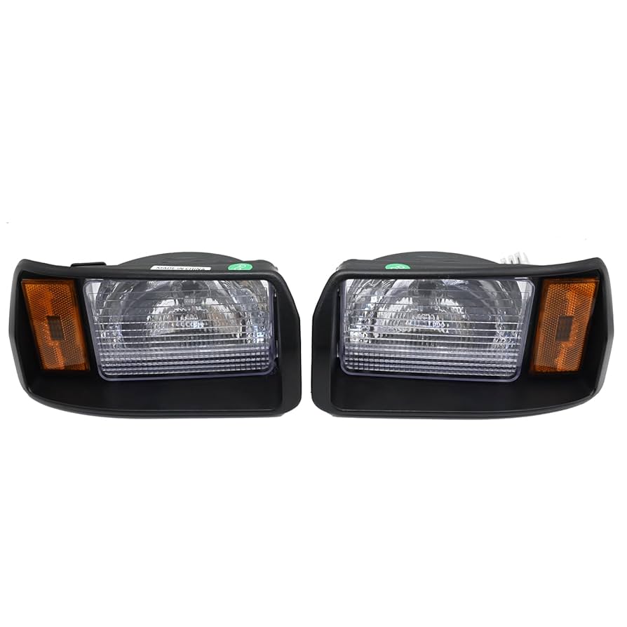 Amazon.com: Saihisday 2Pcs 101988002 Golf Cart Headlights